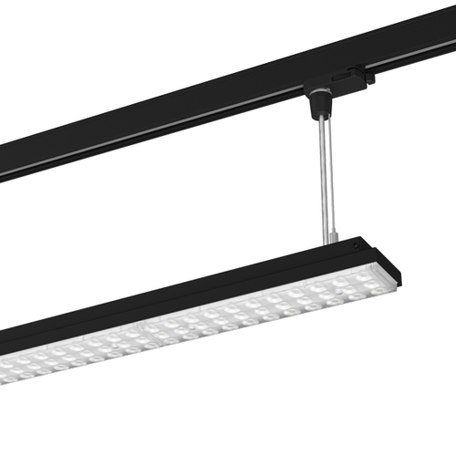 LTS Licht&Leuchten LED-Stromschienenleuchte 840, schwarz LUZ-P12 101.840.BWsw