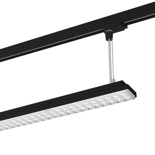 LTS Licht&Leuchten LED-Stromschienenleuchte 830, schwarz LUZ-P12 103.830.BWsw