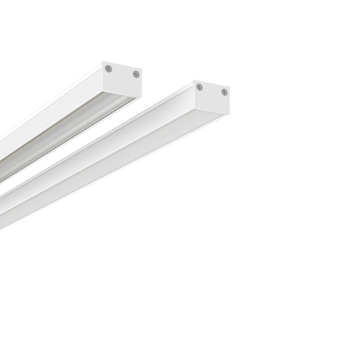 LTS Licht&Leuchten Anbauprofil 3m weiß DCL-P-U1 001/3000 weiß