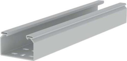 Unex Kabelbahn gelocht grau 60x100 U48X RAL7038 66100-48