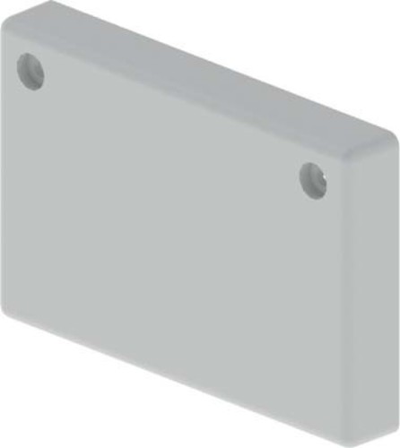 Unex Endstück grau 60x100 U48X RAL7038 66113-48