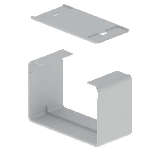 Unex Stoßstellenabdeckung grau 60x100 U48X RAL7038 66114-48