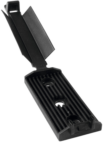 HellermannTyton Flachbandkabelhalter schwarz 151-01563(100)