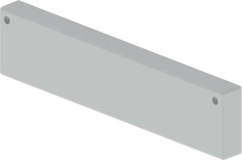 Unex Endstück grau 60x300 U48X RAL7038 66313-48