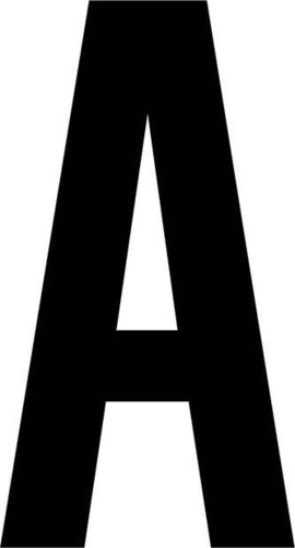 RZB Buchstabe "A" 40mm 99220.003.A