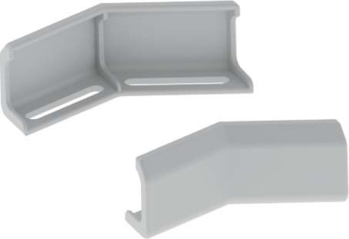 Unex Winkelverbinder horizont. gr 60 U48X RAL7038 66841-48