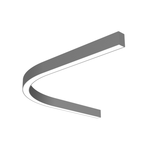 LTS Licht&Leuchten Curved Pendelprofil schwarz LKDIP060R07.090OAGsw
