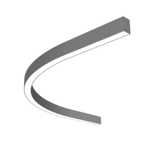 LTS Licht&Leuchten Curved Pendelprofil weiß LKDIP060R12.090OAGws