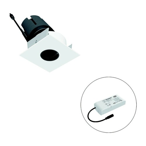 EVN Lichttechnik LED-Einbauleuchte modular Konfigurationstype F07RXXXM1327L15D