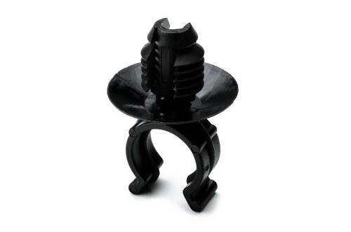 HellermannTyton Wellrohrhalter 22,7x8 mm, schwarz 155-17801(500) HellermannTyton Wellrohrhalter 22,7x8 mm, schwarz 155-17801(500)