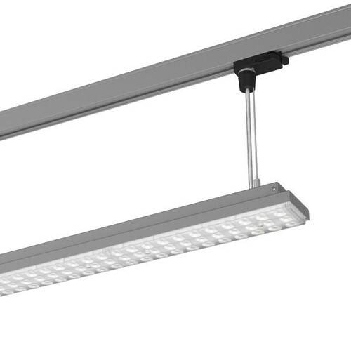 LTS Licht&Leuchten LED-Stromschienenleuchte 840, si LUZ-P15 108.840.BWsi