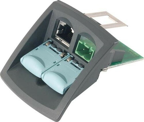 Siemens Dig.Industr. FC RJ45 Outlet Einsatz f.Basismodul 6GK19011BK000AA1 VE4