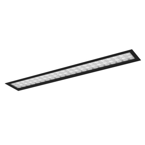 LTS Licht&Leuchten LED-Einbauleuchte 830, DALI, schwarz LUZR12104.830.60DAsw