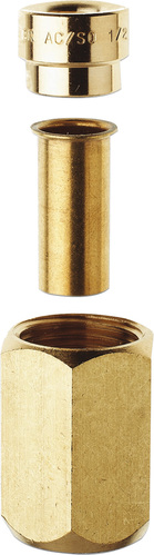 Bosch Thermotechnik SAE-Klemmringverschraubung 1/4Zoll (2 Stk.) 7739623836