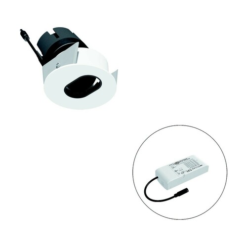 EVN Lichttechnik LED-Einbauleuchte modular Konfigurationstype F08RXXXM0627L24D