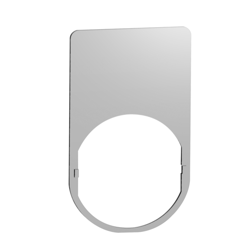 Schneider Electric Schildträger, Metall Harmony 22mm,30x50mm ZBYM6101