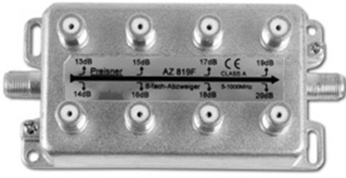 Televes Abzweiger 8f. AZ 819 F