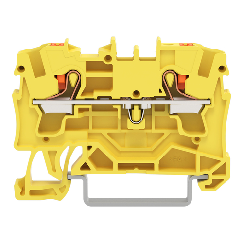 WAGO GmbH & Co. KG 2L-Durchgangsklemme 4 qmm, ge 2204-1206 WAGO GmbH & Co. KG 2L-Durchgangsklemme 4 qmm, ge 2204-1206