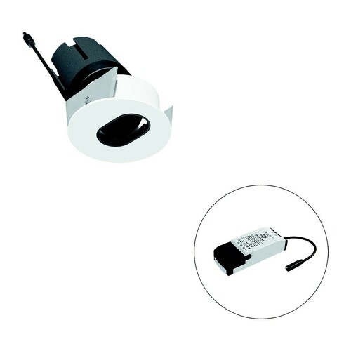EVN Lichttechnik LED-Einbauleuchte modular Konfigurationstype F08RXXXM1327L38P