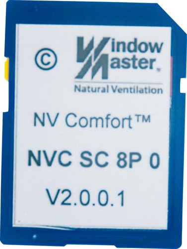 WindowMaster NV Comfort Softwarekarte 8 Zonen Plus NVC SC 8P 0