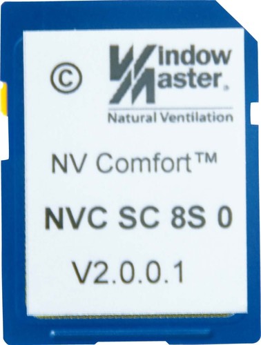 WindowMaster NV Comfort Softwarekarte 8 Zonen Standard NVC SC 8S 0