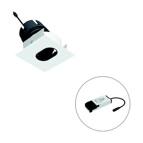 EVN Lichttechnik LED-Einbauleuchte modular Konfigurationstype F09RXXXM0627L15P