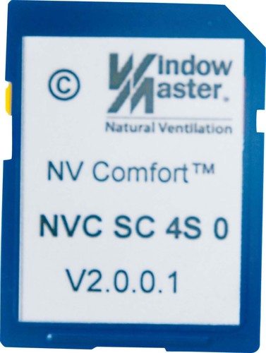 WindowMaster NV Comfort Softwarekarte 4 Zonen Standard NVC SC 4S 0