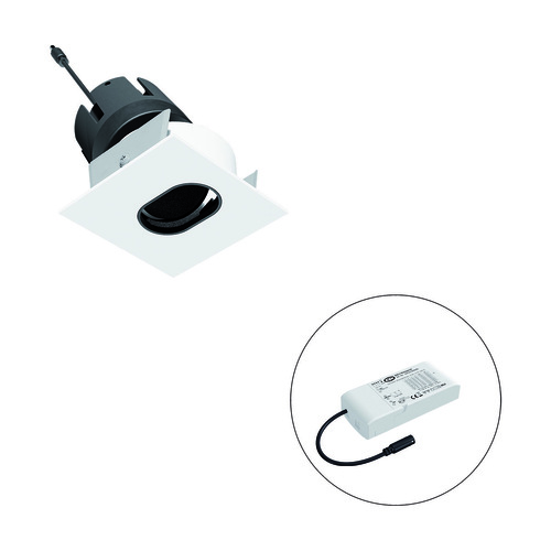 EVN Lichttechnik LED-Einbauleuchte modular Konfigurationstype F09RXXXM0630L24D