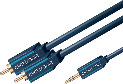 Clicktronic MP3-Adapterkabel 7,5m 70470