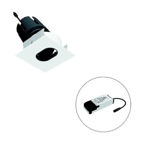 EVN Lichttechnik LED-Einbauleuchte modular Konfigurationstype F09RXXXM1327L38P