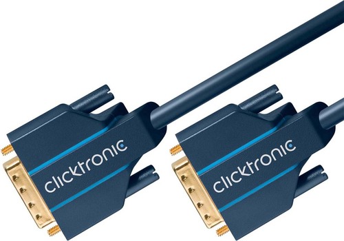 Clicktronic DVI-D Verbindungskabel 5m 70334