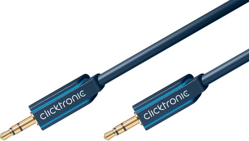 Clicktronic MP3-Audiokabel 1m 70476
