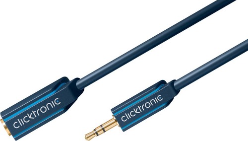 Clicktronic MP3-Audio-Verlängerung 3m 70488