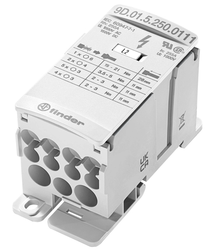 Finder Energie-Verteilerblock 250 A 9D.01.5.250.0111