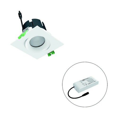 EVN Lichttechnik LED-Einbauleuchte modular Konfigurationstype F11RXXXM0627L15D