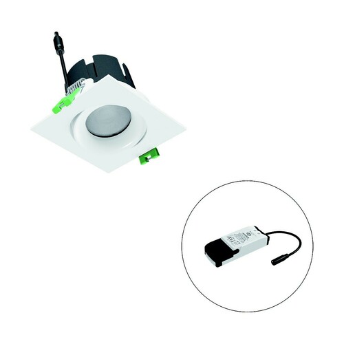 EVN Lichttechnik LED-Einbauleuchte modular Konfigurationstype F11RXXXM0627L24P