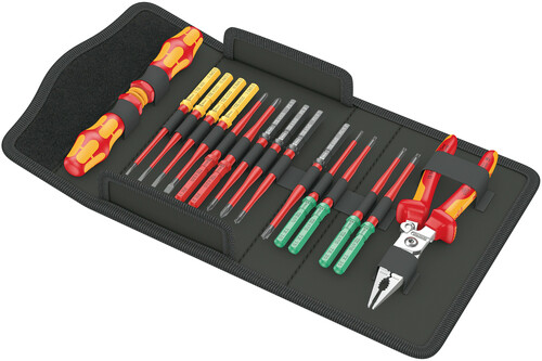 Wera Werk Kraftform Kompakt VDE slim Tool Finder, 17-tlg 05006612001