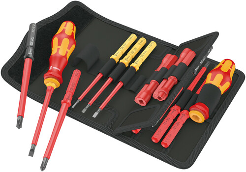 Wera Werk Kraftform Kompakt VDE Uni. Tool Finder, 18-tlg 05006614001