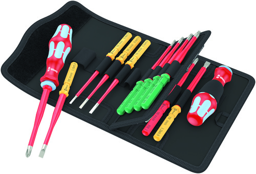 Wera Werk Kraftform Kompakt VDE Sta. Tool Finder, 17-tlg 05006631001