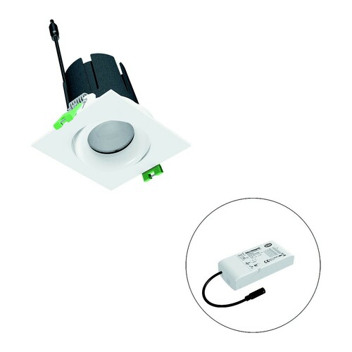EVN Lichttechnik LED-Einbauleuchte modular Konfigurationstype F11RXXXM1327L38D