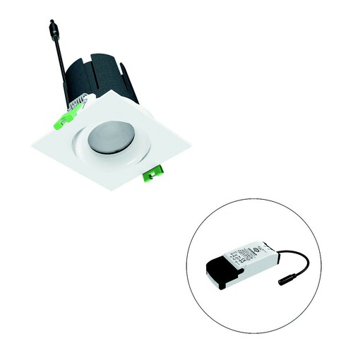 EVN Lichttechnik LED-Einbauleuchte modular Konfigurationstype F11RXXXM1327L38P
