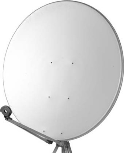 Televes Alu-Reflektor + Halterung 124x133cm weiss S 120-W