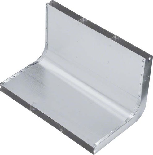 Tehalit Endstück aus Stahlblech OT 2x80mm vweiß BKIS121306D vws