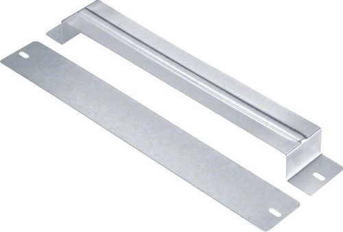 Tehalit Endstück aus Stahlblech OT 2x80mm vweiß BKIS251306D vws