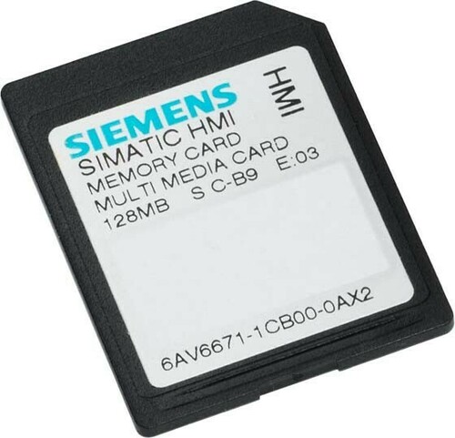 Siemens Dig.Industr. MMC-Card 128MB 6AV6671-1CB00-0AX2