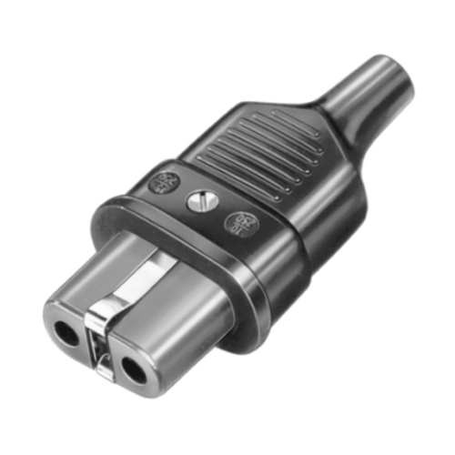 Kalthoff Vollgummi-Gerätesteckdose 344 P/Si Kalthoff Vollgummi-Gerätesteckdose 344 P/Si