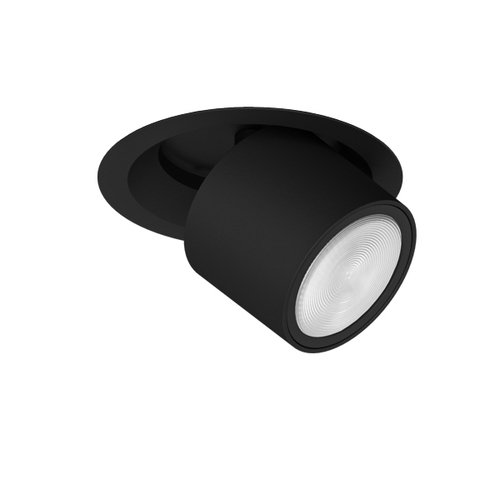 LTS Licht&Leuchten LED-Einbaustrahler 930, DALI, schwarz ORYOR201.930.L06D.sw