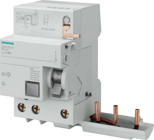 Siemens Dig.Industr. FI-Block Typ AC, 30mA, 63A 5SM2336-0