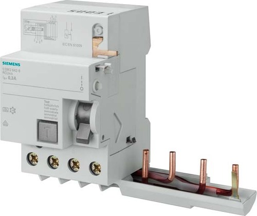 Siemens Dig.Industr. FI-Block Typ AC, 30mA, 63A 5SM2345-0