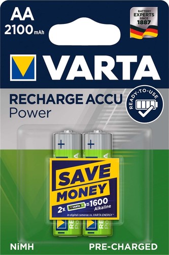 Varta Cons.Varta Recharge Accu Power AA 1,2V/2100mAh/NiMH 56706 (VE2)